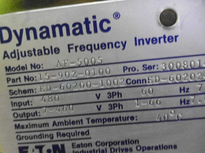 DYNAMIC 15-902-0100 INVERTER NSNP