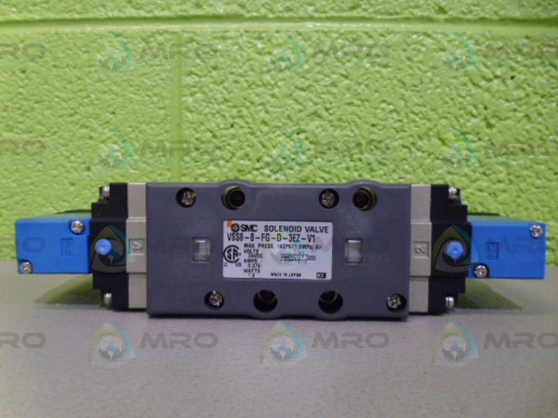 SMC VSS8-8-FG-D-3EZ-V1 SOLENOID VALVE NSNP