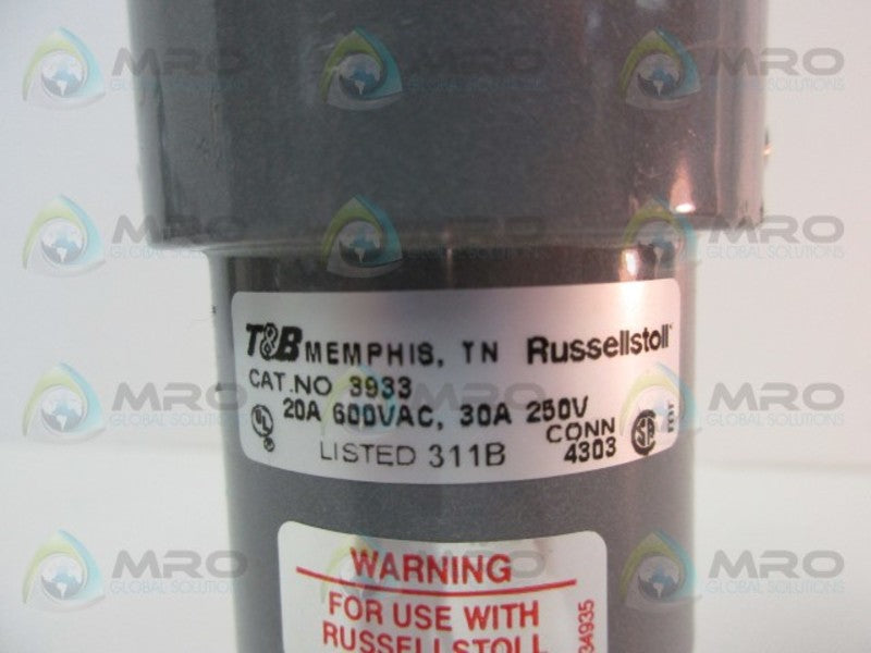 RUSSELLSTOLL 3933 CONNECTOR *NEW NO BOX*