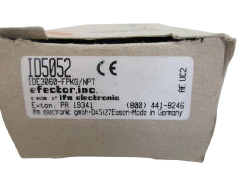 IFM EFECTOR ID5052 INDUCTIVE PROXIMITY SENSOR NSMP