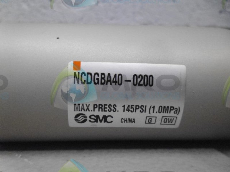 SMC NCDGBA40-0200 CYLINDER NSNP