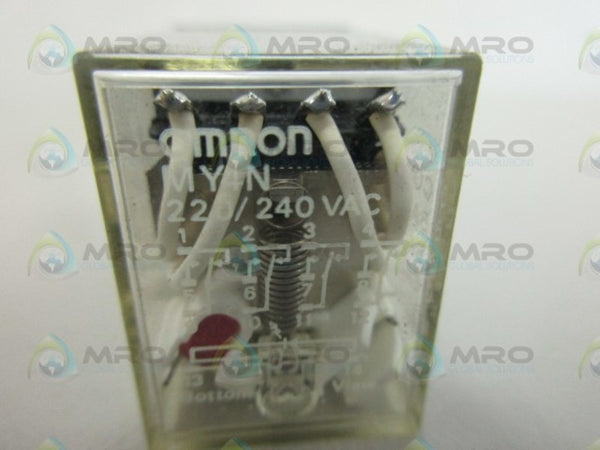 OMRON MY4N RELAY 220/240VAC  UNMP