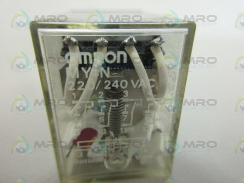 OMRON MY4N RELAY 220/240VAC  UNMP