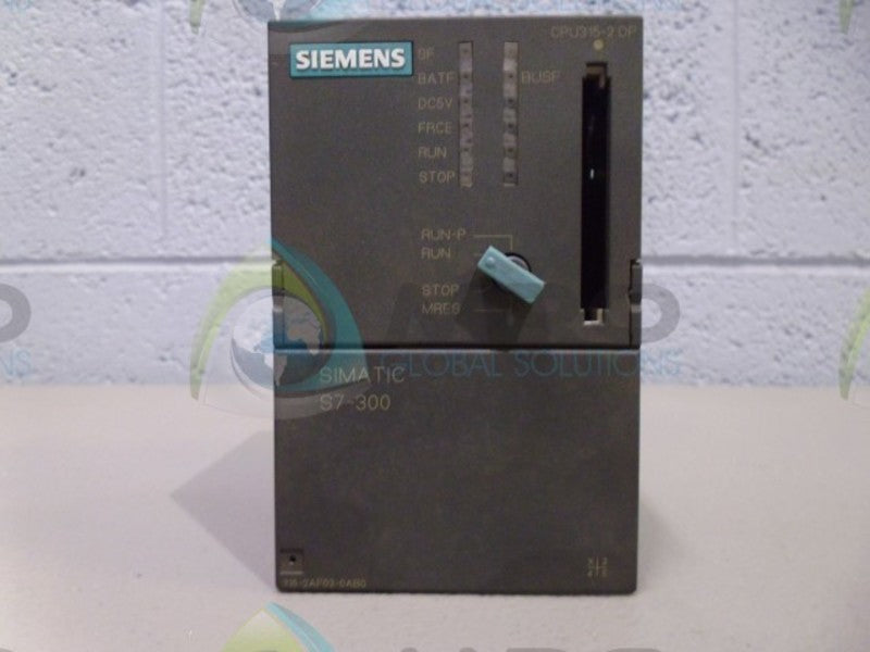 SIEMENS C6ES7-315-2AF03-0AB0 CPU W/PS NSNP