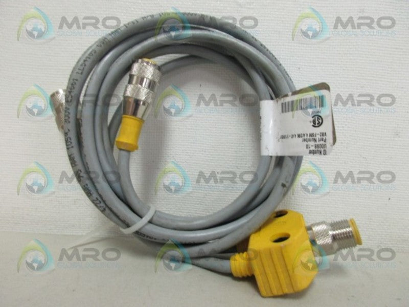 TURCK VB2-FSM4.4/2RK4.4T-1/1/S651 TWIN JUNCTION CORDSET UNMP