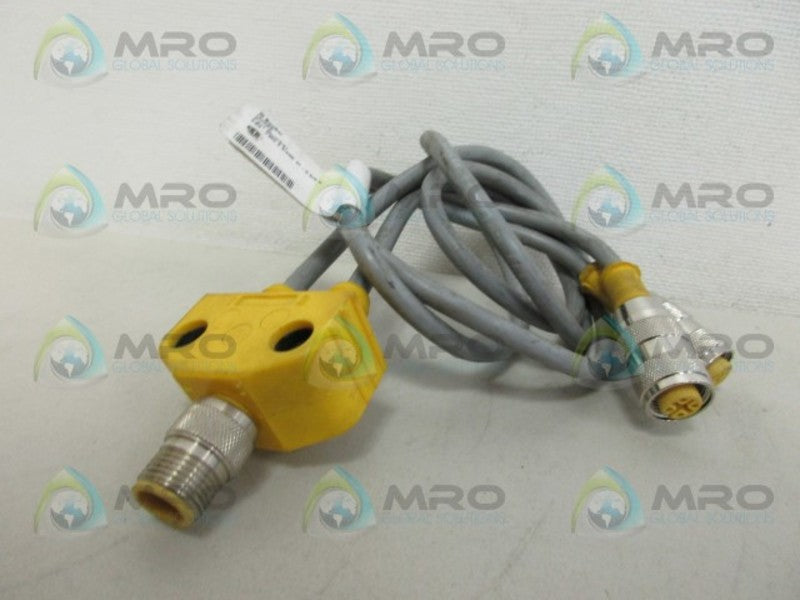 TURCK VB2-FSM4.4/2RK4T-0.5/0.5 CORDSET SPLITTER UNMP
