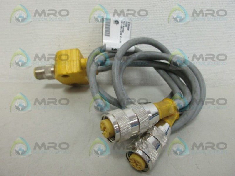 TURCK VB2-FSM4.4/2RK4T-0.5/0.5 CORDSET SPLITTER UNMP