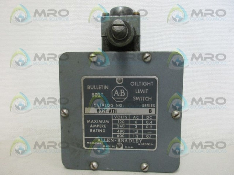INDUSTRIAL SPARE PART 802T-ATH SER. B UNMP