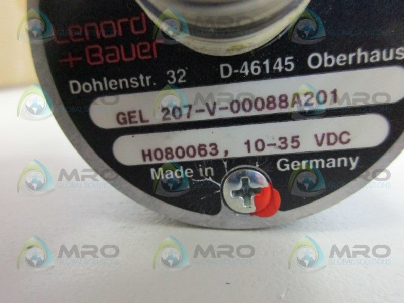 LEONARD BAUER GEL207-V-00088A201 ENCODER NSNP