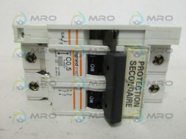 LEGRAND 01927 2POLE CIRCUIT BREAKER UNMP