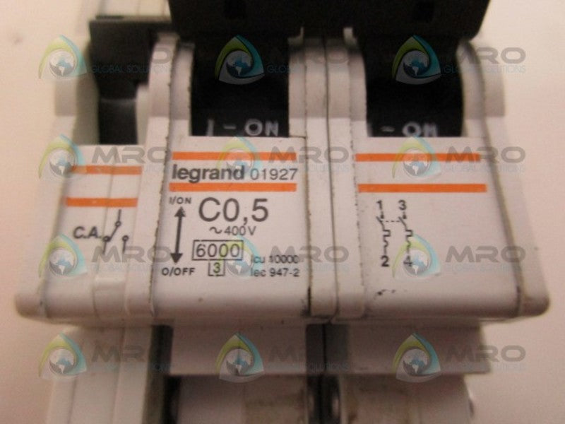 LEGRAND 01927 2POLE CIRCUIT BREAKER UNMP