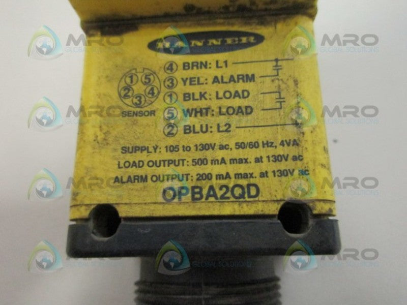 BANNER ENGINEERING OPBA2QD DC POWER BLOCK UNMP