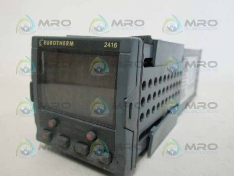 EUROTHERM 2416/CC/VH/RH/RC/RF/Y2/ENG PROCESS CONTROLLER UNMP