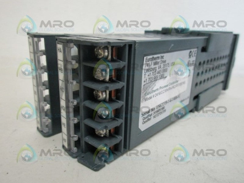 EUROTHERM 2416/CC/VH/RH/RC/RF/Y2/ENG PROCESS CONTROLLER UNMP