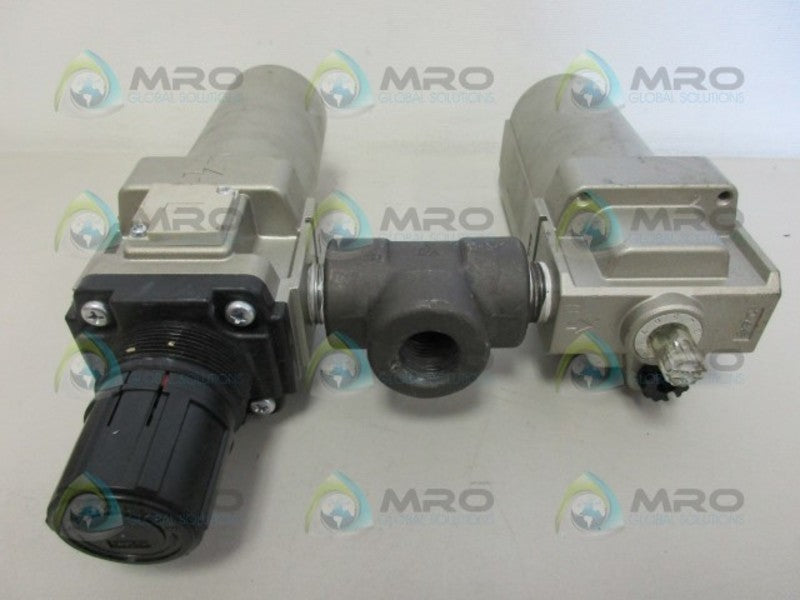 SMC AW40-N04E-8Z W/ AL40-N04-8Z PRESSURE SWITCH ASSEMBLY UNMP