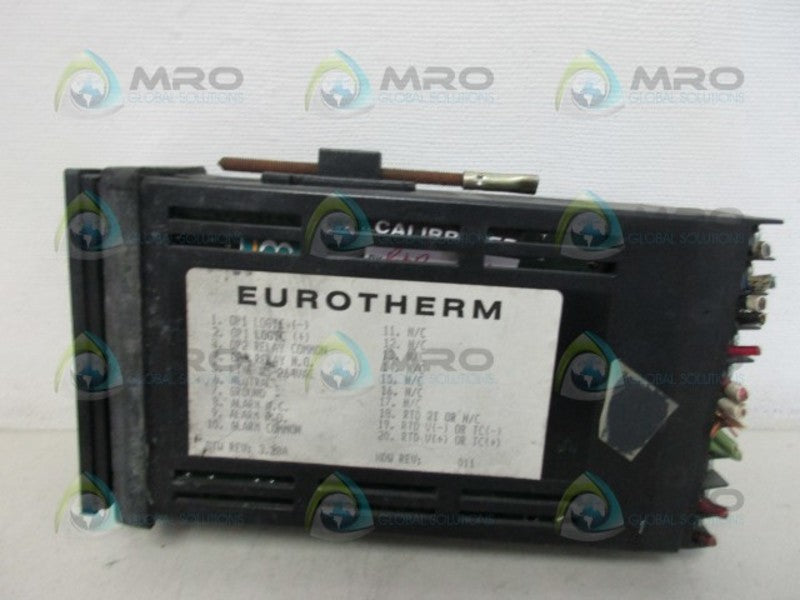 EUROTHERM 808/L1/R1/R1/QS(AJHF215) TEMPERATURE CONTROLLER UNMP