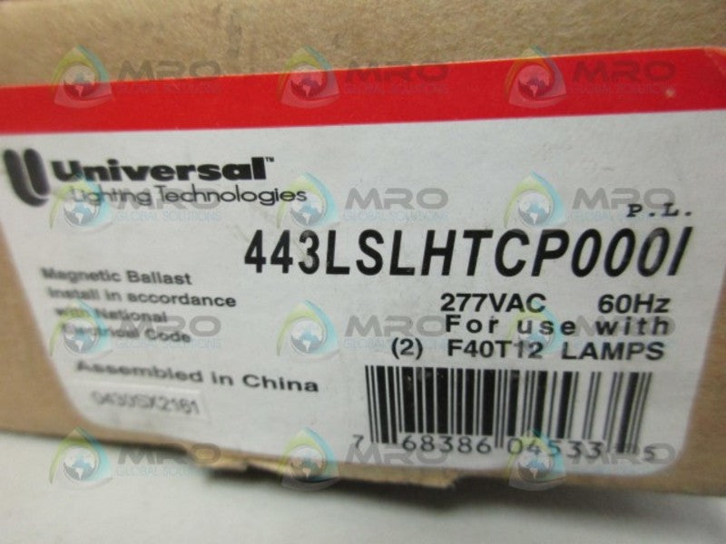 UNIVERSAL 443LSLHTCP000I BALLAST NSMP