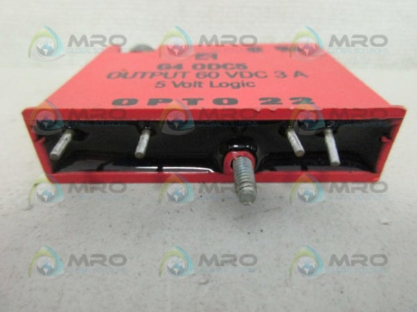 OPTO 22 G40DC5 I/O MODULE  NSNP