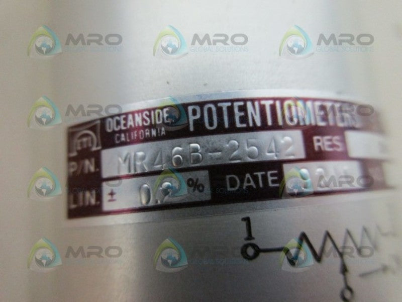 OCEANSIDE MR46B-2542 POTENTIOMETER NSNP