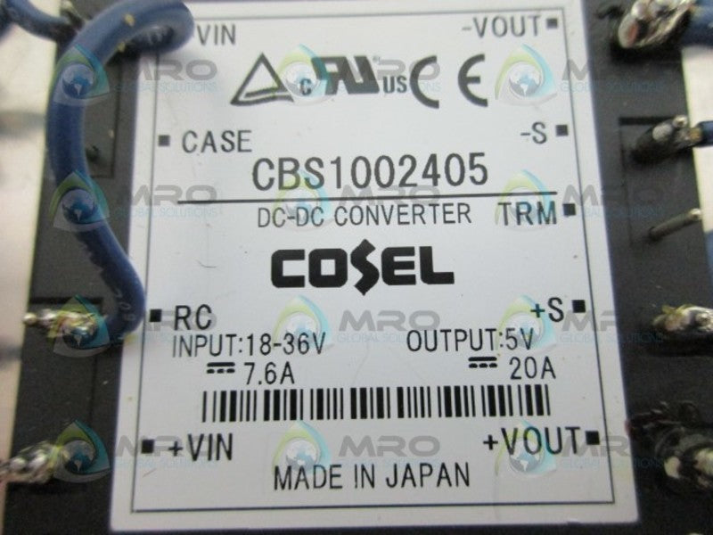 COSEL CBS1002405 CONVERTER  NSNP