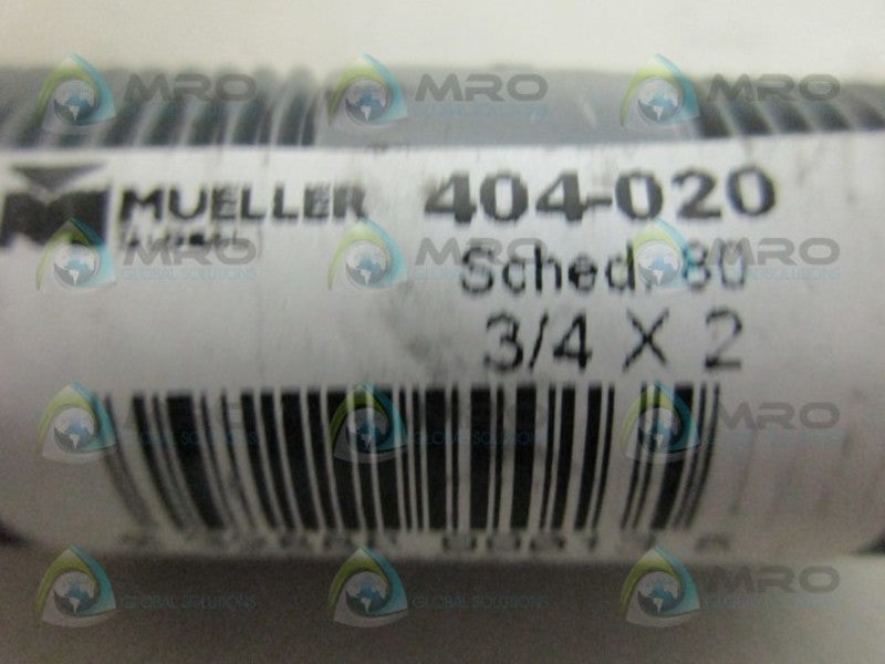 MUELLER 404-020 PVC NIPPLE NSNP