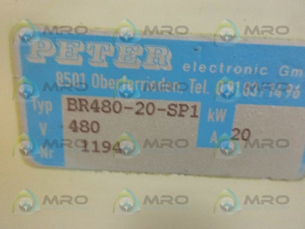 PETER BR480-20-SP1 DC BRAKE UNMP