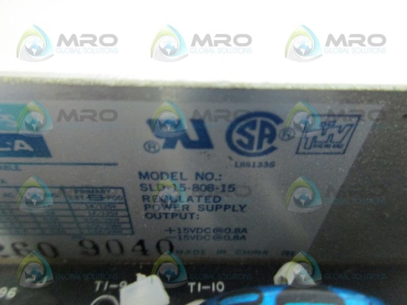 SOLA SLD-15-808-15 POWER SUPPLY UNMP