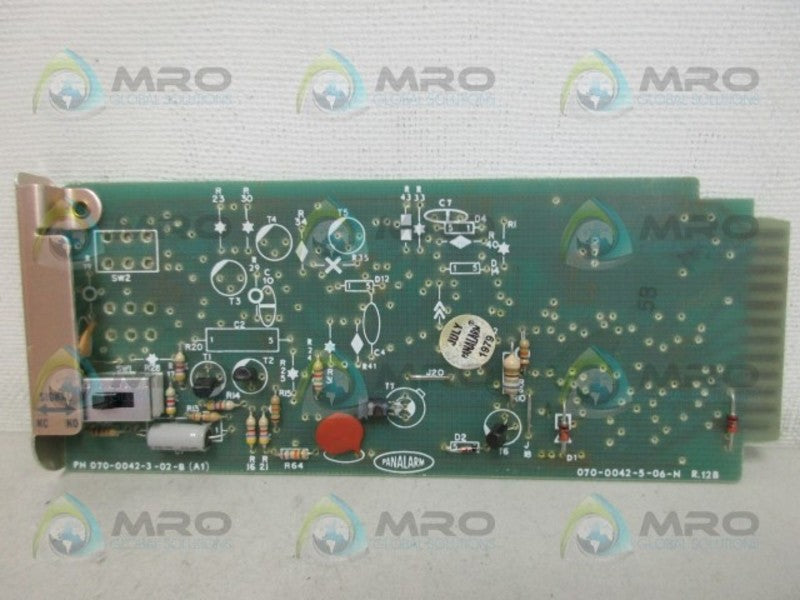 PANALARM 070-0042-3-02-B PC BOARD UNMP