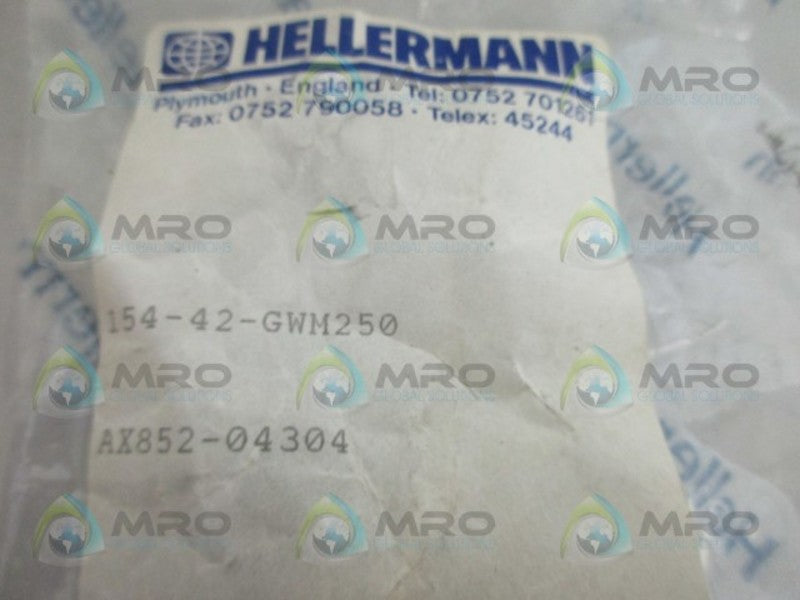 HELLERMANN 154-42-GWM250 HEAT SHRINK BOTTLE NSMP