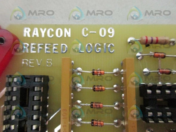 RAYCON C-09 REFEED LOGIC BOARD UNMP
