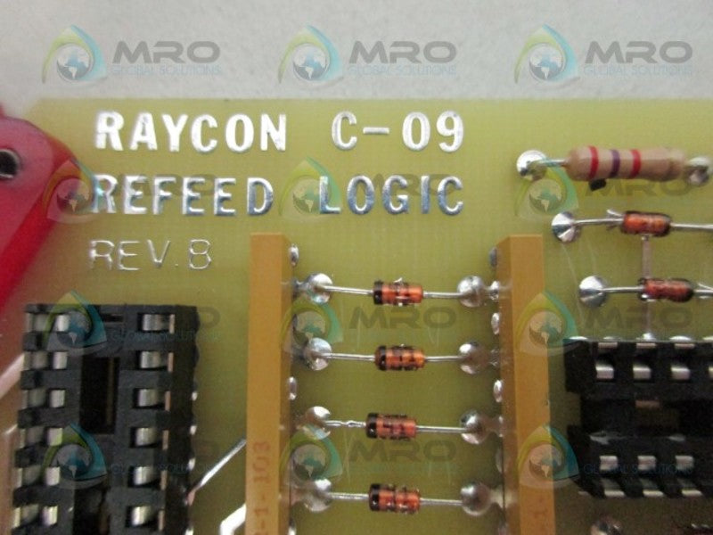 RAYCON C-09 REFEED LOGIC BOARD UNMP