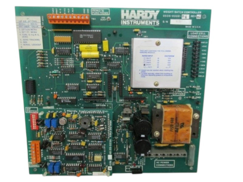 HARDY 0535-0320-04 UNMP