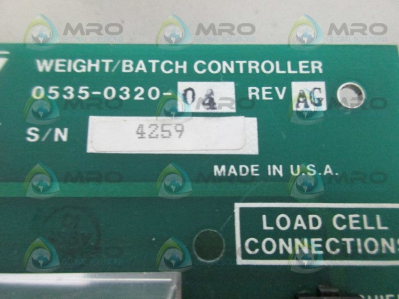 HARDY 0535-0320-04 UNMP