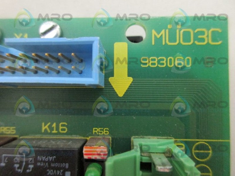 EAE MU03C CIRCUIT BOARD UNMP