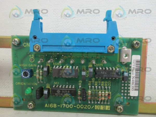 FANUC A16B-1700-0020/01A AC SPINDLE BOARD UNMP REMOVE BRACKET