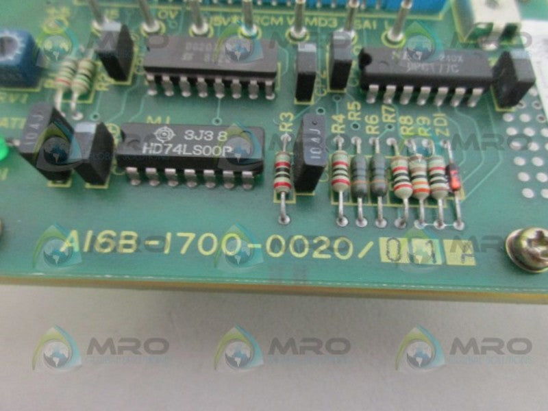 FANUC A16B-1700-0020/01A AC SPINDLE BOARD UNMP REMOVE BRACKET