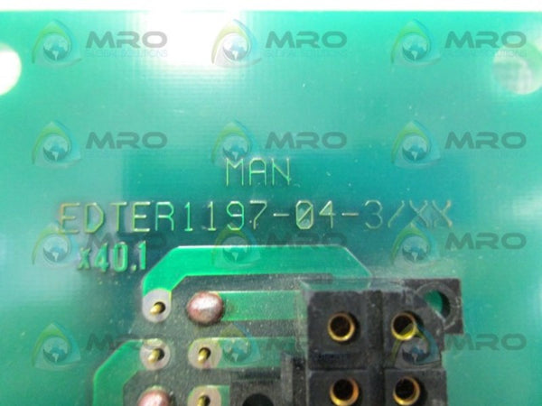 CIRCUIT BOARD EDTER1197-04-3/XX UNMP