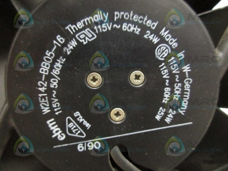 EBM PAPST W2E142-BB05-16 AXIAL FAN UNMP