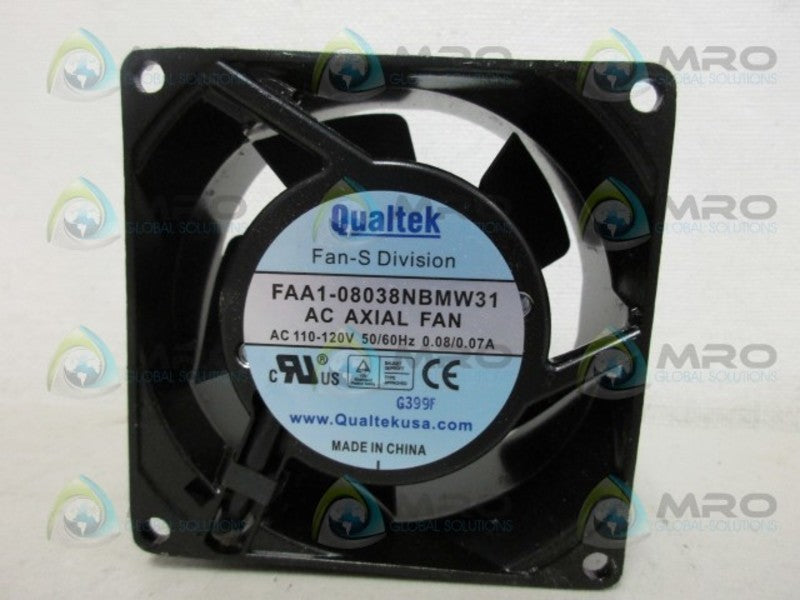 QUALTEK FAA1-08038NBMW31 AC AXAIL FAN NSMP