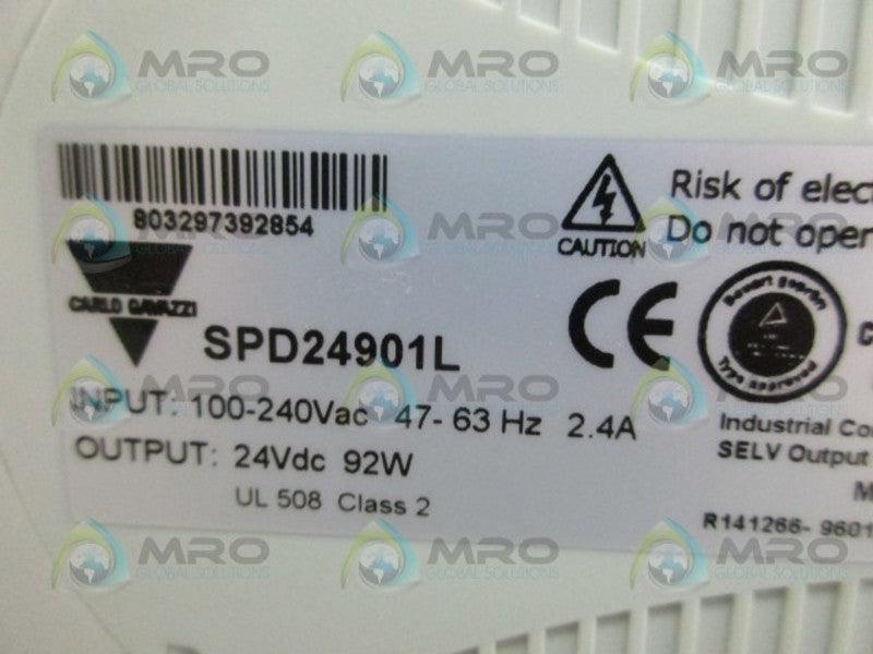 CARLO GAVAZZI SPD24901L POWER SUPPLY NSMP