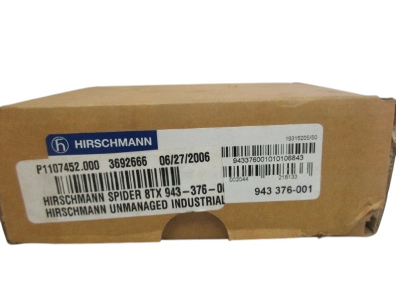 HIRSHMANN 8TX ETHERNET RAIL SWITCH NSMP