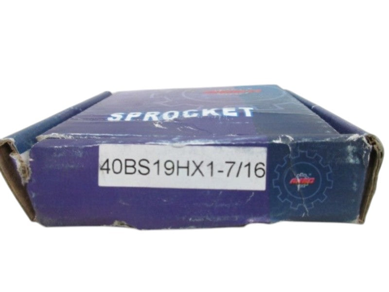 AMEC 40BS19H SPROCKET 1-7/16" NSMP