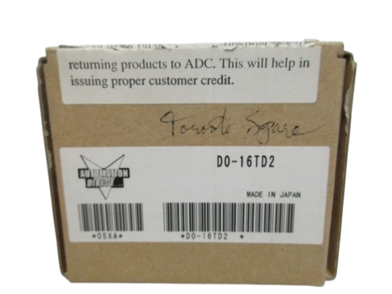 AUTOMATION DIRECT D0-16TD2 OUTPUT MODULE NSMP