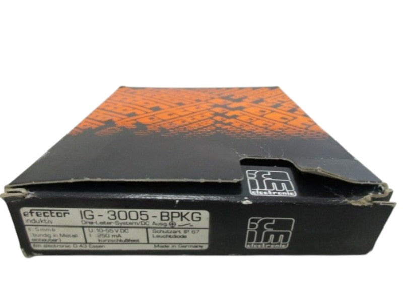 IFM EFECTOR IG-3005-BPKG INDUCTIVE PROXIMITY SENSOR  NSMP