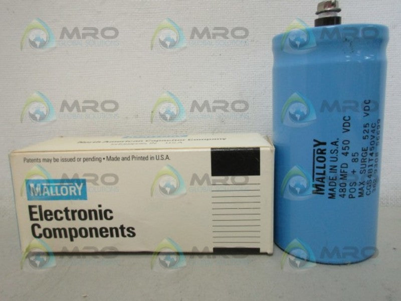MALLORY CGS481T450V4C CAPACITOR NSMP
