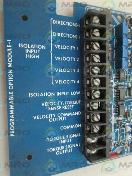 CONTROL SYSTEMS PC0207 PC BOARD UNMP