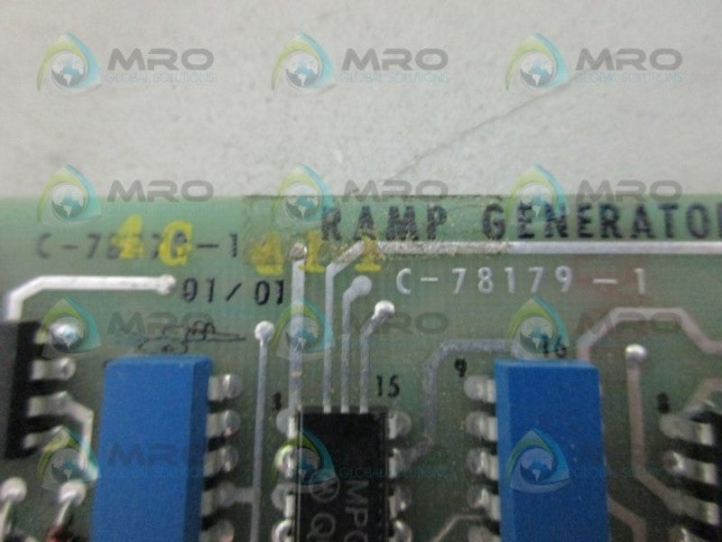INLAND MOTOR C-78179-1 RAMP GENERATOR NSNP