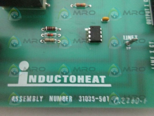 INDUCTOHEAT 31035-501 POWER BOARD UNMP