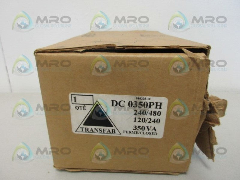 TRANSFAB DC0350PH TRANSFORMER NSMP