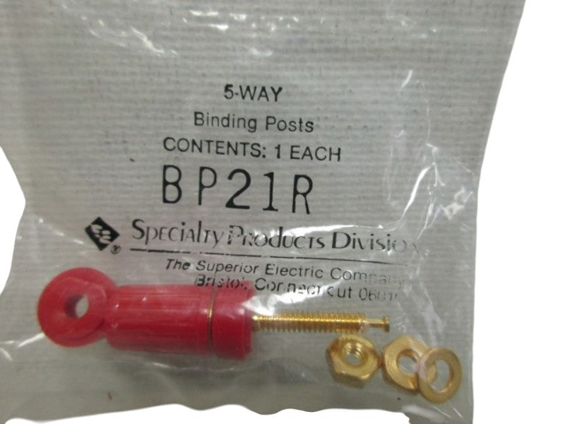 SUPERIOR ELECTRIC BP21R BINDING POST NSMP